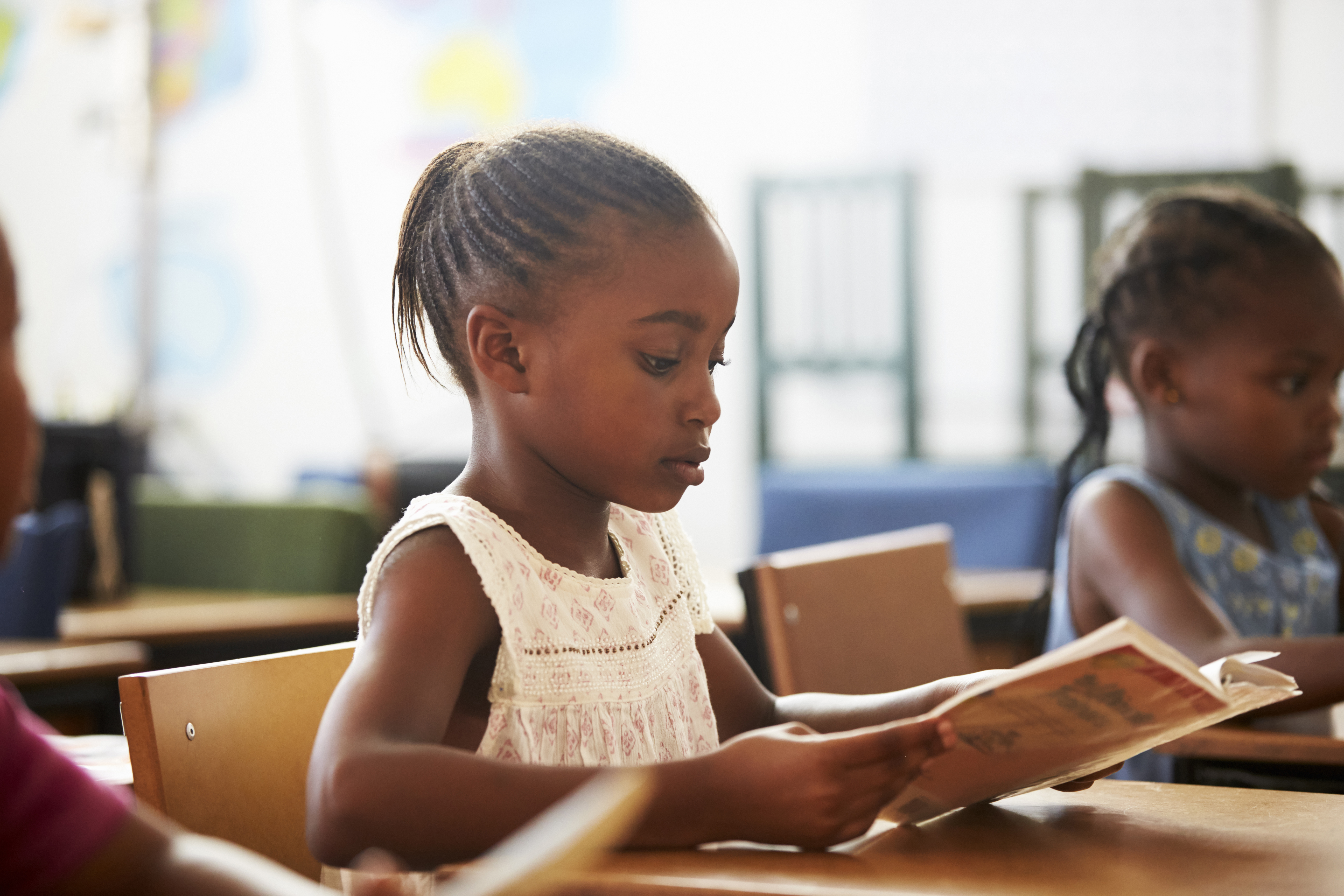 Students Reading